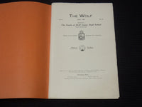 1932-1934 THE WOLF JUNIOR HIGH SCHOOL MAGAZINE LOT OF 7 ISSUES - O 3731