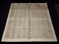 1866 NOVEMBER 17 THE COMMERCIAL BULLETIN NEWSPAPER - VOL 8 #409 - BOSTON - K 63