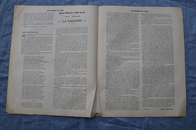 1912 FEBRUARY 17 LES HOMMES DU JOUR MAGAZINE - CECILE SOREL - FRENCH - NP 8644