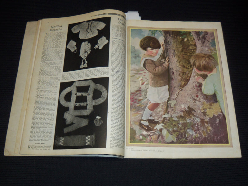 1922 HOME ARTS & ENTERTAINMENT SUPPLEMENT - WOMAN'S WEEKLY MAGAZINE - KD 7985