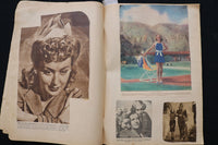 MOVIE STARS SCRAPBOOK - BETTY GRABLE - ANNE SHIRLEY - E 24904