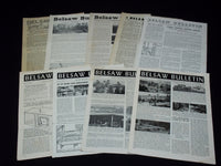 1937-1951 BELSAW MACHINERY CO. BULLETIN LOT OF 9 ISSUES - KANSAS CITY - O 2593B