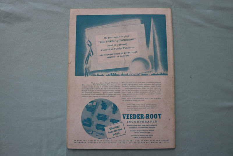 1939 JULY CONNECTICUT CIRCLE MAGAZINE - A CHURCH COVER - E 26510