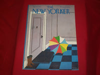 1972 APRIL 8 NEW YORKER MAGAZINE FRONT COVER ONLY - GREAT ART FOR FRAMING