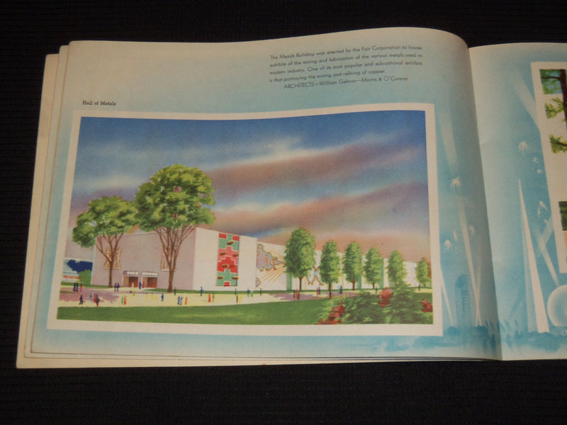 1939 VIEWS OF THE NEW YORK WORLD'S FAIR SOFTCOVER BOOK - NICE PRINTS - J 7355