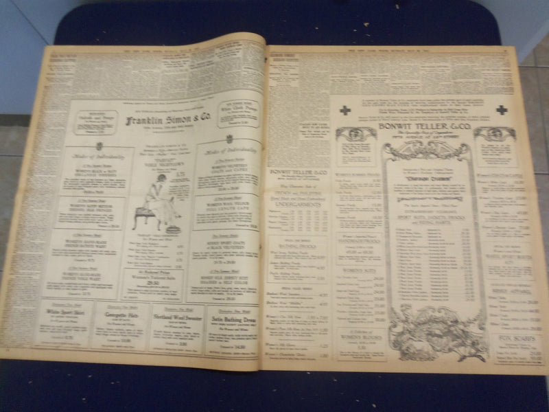 1918 MAY 26 NEW YORK TIMES - GERMANS ALMOST WIPED OUT IN THE AIR - NT 8188