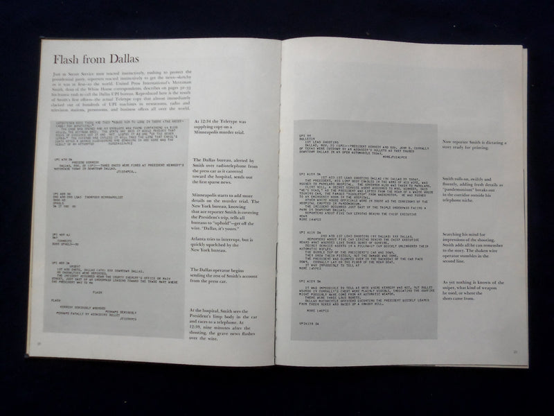 1964 & 1993 FOUR DAYS HARDCOVER BOOK - LOT OF 2 PRINTINGS - KD 8914