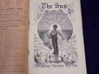 1883 THE ATLANTIC MONTHLY MAGAZINE LOT OF 4 ISSUES - GREAT WRITERS - WR 148