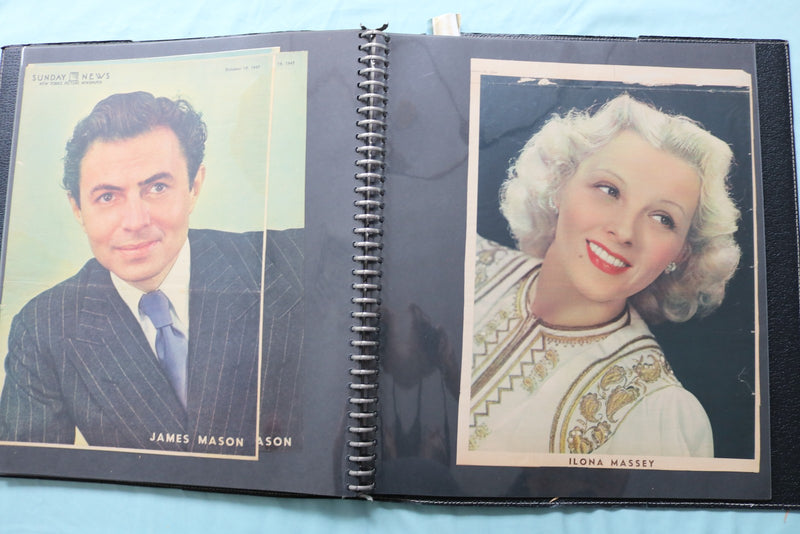 MOVIE STAR MAGAZINE PHOTOS SCRAPBOOK - JAYNE MANSFIELD - JEANETTE MACDONALD- #16