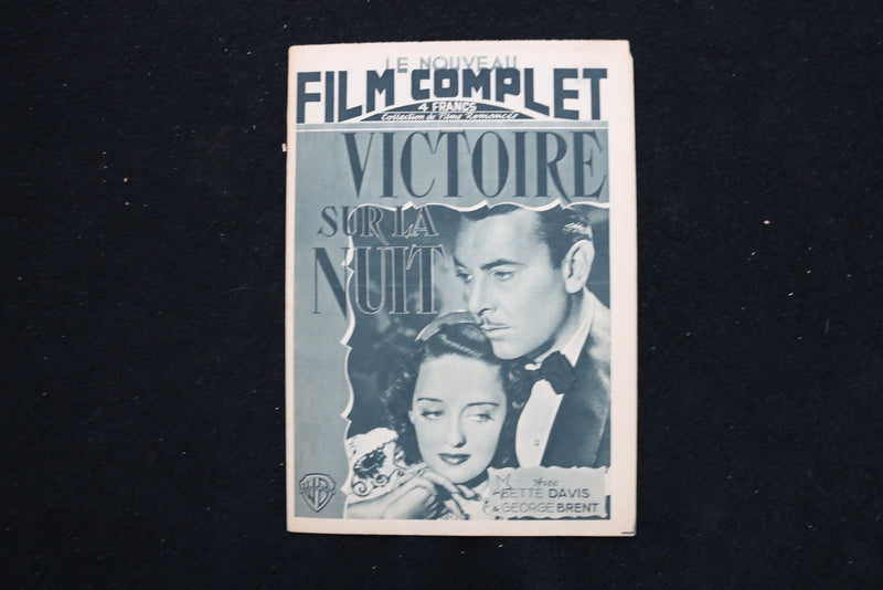 1939 FILM COMPLET MAGAZINE - BETTE DAVIS COVER - E 25934