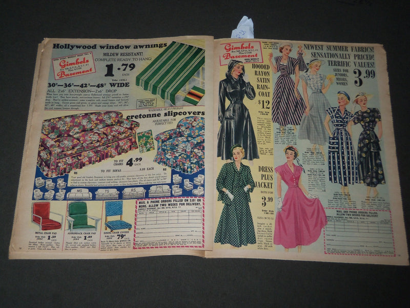 1949 MAY 15 SUNDAY MIRROR MAGAZINE SECTION - ESTHER WILLIAMS COVER - J 2930