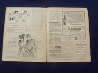 1907 OCT 5 LE SOURIRE MAGAZINE - ILLUSTRATED COMEDY - FRENCH TEXT - SP 4867A
