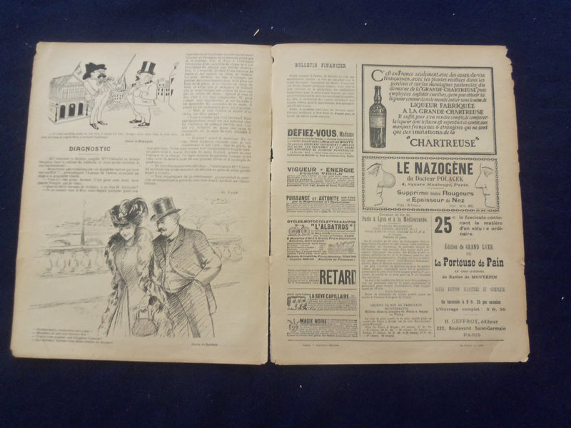 1907 OCT 5 LE SOURIRE MAGAZINE - ILLUSTRATED COMEDY - FRENCH TEXT - SP 4867A
