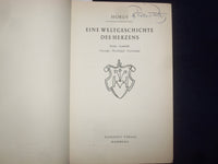1959 EINE WELT - GESCHICHTE DES HERZENS HARDCOVER BOOK - MORUS- GERMAN - KD 9013