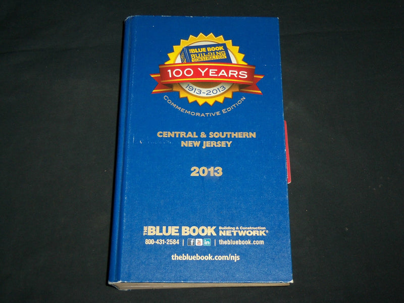 2013 CENTRAL & SOUTHERN NEW JERSEY BLUE BOOK - COMMEMORATIVE EDITION - KD 6673