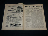 1938 JUNE 9 BICYCLING NEWS MAGAZINE - NICE ADS - SP 1212X