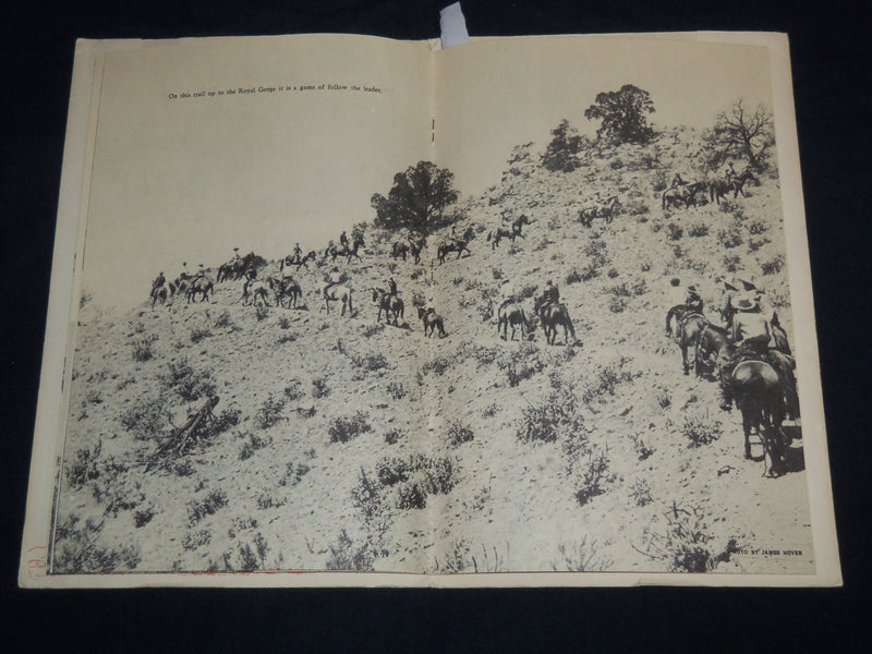 1941 THE ROYAL GORGE HISTORY AND GEOLOGY BOOK - ARKANSAS RIVER COLORADO - J 8580