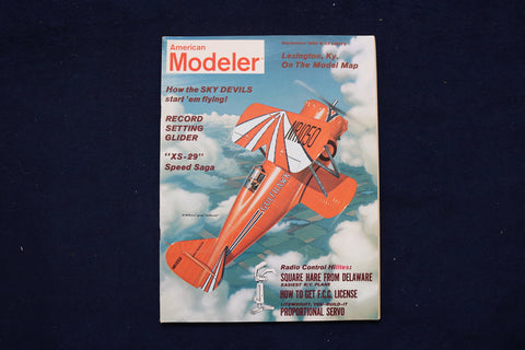 1962 SEP AMERICAN MODELER MAGAZINE - AL WILLIAMS' 