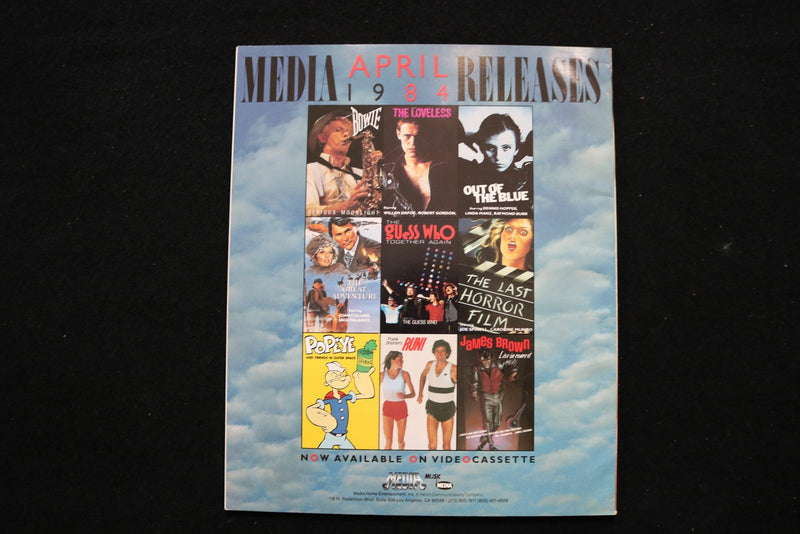 1984 MAY VIDEO MOVIES MAGAZINE - AL PACINO COVER - E 25225