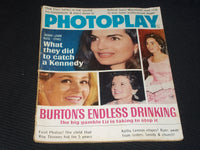 1967 SEPTEMBER PHOTOPLAY MAGAZINE - JACKIE KENNEDY FRONT COVER - E 878