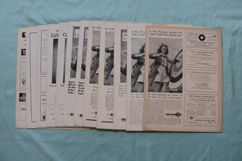 1948 AMERICAN BOWMAN-REVIEW MAGAZINE - COMPLETE YEAR - LOT OF 12 - O 3754