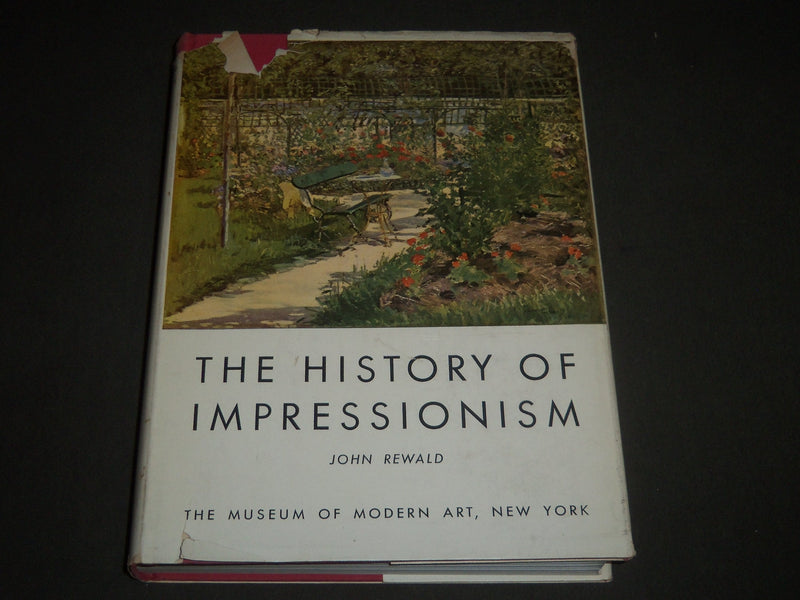 1955 THE HISTORY OF IMPRESSIONISM BY JOHN REWALD BOOK - NICE PRINTS - I 1016
