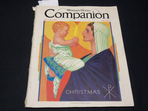 1930 DECEMBER WOMAN'S HOME COMPANION MAGAZINE - GREAT COVER & ADS - ST 4878B