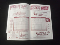 1985 READING PHILLIES SOUVENIR PROGRAM - GLEN FALLS WHITE SOX - B 431B