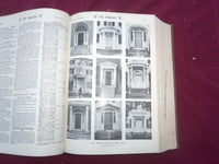 1926 JAN-DEC THE BUILDER U. K. MAGAZINE BOUND VOLUMES - 2 VOLS - FOLD OUTS- C 26