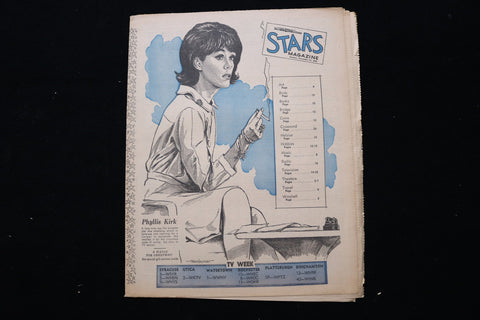 1965 NOVEMBER 21 STARS MAGAZINE - PHYLLIS KIRK COVER - E 25695
