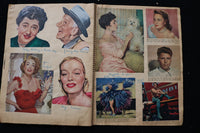1950'S MOVIE STARS SCRAPBOOK LOADED -MARILYN MONROE-M. LANZA-A. GARDNER- E 24883