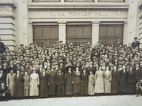 EARLY ELIZA FOWLER HALL - PURDUE GROUP PHOTO - MOUNTED - 13 3/4x11 3/4 - #180