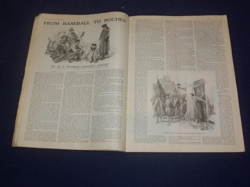 1918 MARCH 2 COLLIER'S MAGAZINE - WAKE UP! BY MARK SULLIVAN - ST 6727