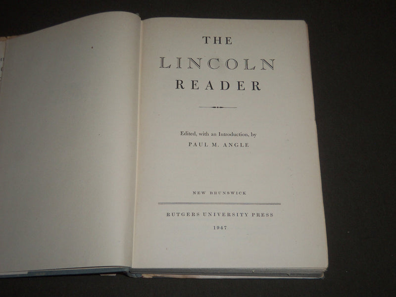 1947-1973 ABRAHAM LINCOLN HARDCOVER BOOKS LOT OF 5 - KD 3403