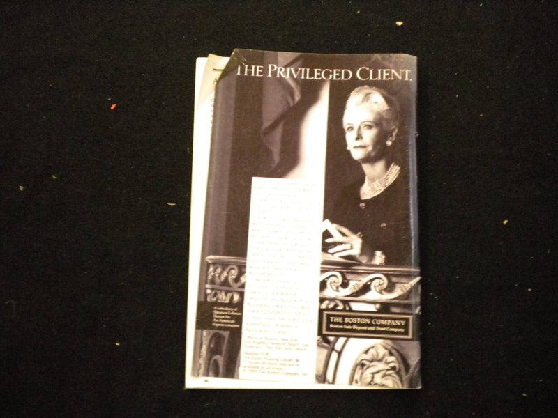 1990 THE UNSINKABLE MOLLY BROWN PLAYBILL - RON RAINES + 1 SIGNATURE - J 8250