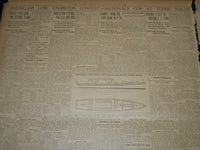 1909 JUNE 19 THE BOSTON HERALD NEWSPAPER- JOE MATSON WINS RACE AND FAME - BH 374