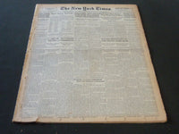 1936 NOVEMBER 15 NEW YORK TIMES - AIR BOMBS KILL 53 IN MADRID SQUARE - NT 6713