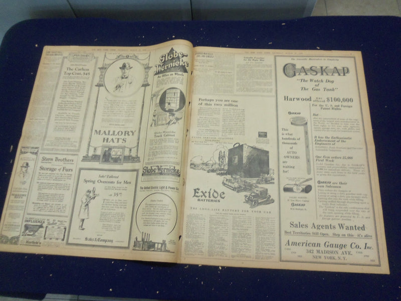 1922 MARCH 23 NEW YORK TIMES - OKLAHOMA GOVERNOR UNDER ARREST - NT 8327