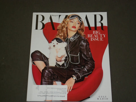 2018 MAY HARPER'S BAZAAR MAGAZINE - GIGI HADID COVER - B 3724
