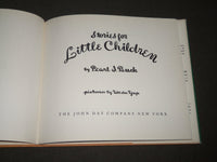 1940 STORIES FOR LITTLE CHILDREN BOOK BY PEARL S. BUCK - WEDA YAP - KD 4781