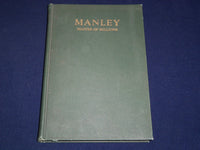 1927 MANLEY THE MASTER OF MILLIONS BOOK BY GEORGE CRISP - KD 3540