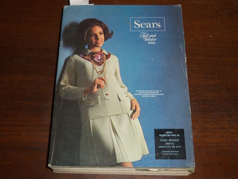 1969 FALL AND WINTER SEARS, ROEBUCK AND CO. CATALOG - GREAT FASHION - R 99A