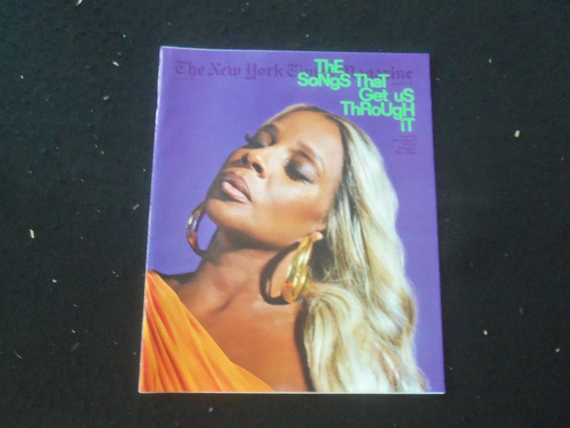 2022 MARCH 13 THE NEW YORK TIMES MAGAZINE - MARY J. BLIGE - SP 8013G