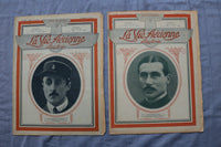 1919 LA GUERRE & LA VIE AERIENNE ILLUSTRE MAGAZINES- FRENCH - LOT OF 28 - O 3852