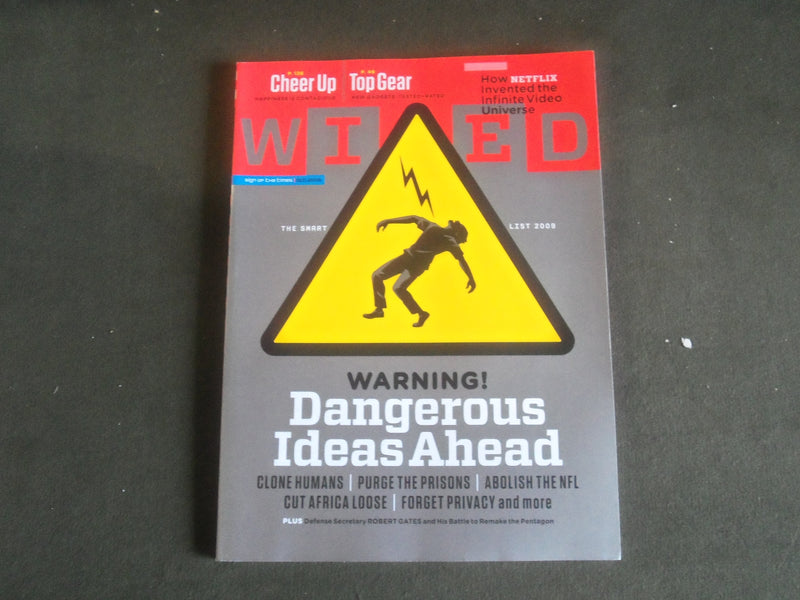 2009 OCTOBER WIRED MAGAZINE - DANGEROUS IDEAS AHEAD COVER - B 5341G