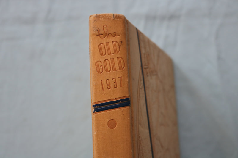 1937 OLD GOLD IOWA STATE TEACHERS COLLEGE YEARBOOK - CEDAR FALL, IOWA - YB 3577