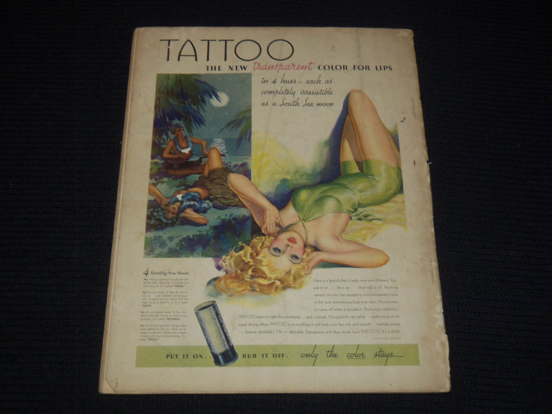 1933 AUGUST SCREEN BOOK MAGAZINE - MARLENE DIETRICH COVER - E 12182