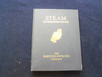 1960 STEAM ITS GENERATION AND USE HARDCOVER BOOK - BABCOCK & WILCOX CO.- KD 8343