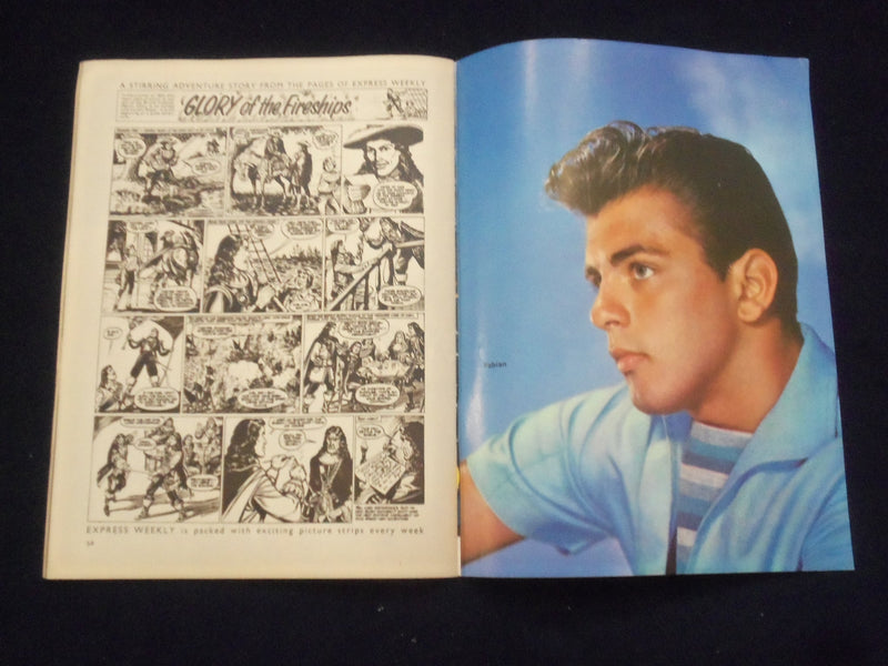 1960 JUNE FILM REVIEW MAGAZINE - KAREN STEELE - FABIAN - J 9699