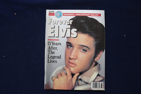 1992 FOREVER ELVIS MAGAZINE - ELVIS PRESLEY COVER - E 18571